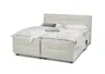 Boxspringbett- Liegefläche ca. 180x200 cm, Stoff, Beige