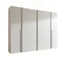 Schwebe-/Drehtürenschrank- B ca. 267 cm, Weiß