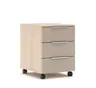 Rollcontainer - B ca. 45 cm, Riva Eiche Nachbildung, Kaschmir
