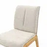 Stuhl Flore 2 - Stoff, Creme