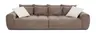 Megasofa JANNI - 3-Sitzer, Stoff, Taupe