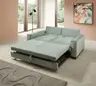Sofa - Schlaffunktion, Stoff, Grau