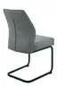 Freischwinger - Stoff, Vintage Anthrazit
