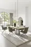 Stuhl - drehbar, Stoff, Lime