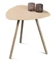 Beistelltisch - LB ca. 50x50 cm, Cremeweiß