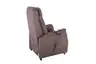 TV-Sessel MALEK - Relaxfunktion, Stoff, Braun