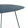 Ecktisch Fano - LBH ca. 59x50x50 cm, Fenix, Dunkelblau