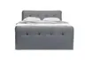 Boxspringbett HOLLIE- Liegefläche ca. 180x200 cm, Stoff, Stahl, Bonell, Inkl. Topper