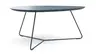 Couchtisch Fano - LBH ca. 96x86x38 cm, Fenix, Dunkelblau