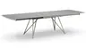 Esstisch Sedana - ausziehbar, LB ca. 200x100 cm, HPL, Grau