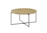 Couchtisch - BHT ca. 80x40x80 cm, Eiche massiv