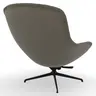 Sessel Unn - Stoff, Taupe