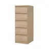 Kommode - B ca. 41 cm, Jackson Hickory Nachbildung