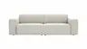 Sofa Elementos - 3-Sitzer, Stoff, Natur