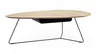 Couchtisch Fano - LBH ca. 121x75x38 cm, Eiche natur, Furnier