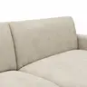 Ecksofa Solero 2.0 - 1,5-Sitzer mit Longchair rechts, Stoff, Sand