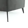 Ecksofa Anna - Longchair links mit 2,5-Sitzer inkl. Relaxfunktion (motorisch), Kopfteil verstellbar, Stoff, Stahl