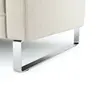 Ecksofa Anna - Ecke links mit 2,5-Sitzer inkl. Relaxfunktion (motorisch), Stoff, Beige