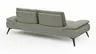 Sofa Collina - 3-Sitzer, Stoff, Eukalyptus