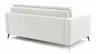 Schlafsofa Laredo - 2,5-Sitzer inkl. Schlaffunktion, Stoff, Offwhite