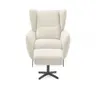 Hocker EILA - Stoff, Creme