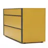 Kommode Loretto - BHT ca. 135x70x53 cm, Lack matt, Safrangelb
