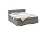 Boxspringbett SIRKO- Liegefläche ca. 180x200 cm, Stoff, Grau