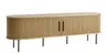 TV-Lowboard - B ca. 180 cm, Eiche Furnier, Natur
