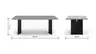 Esstisch Belena - LB ca. 200x100 cm, Eiche massiv