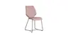 Stuhl Penthouse - Leder, Mauve, Kufen, Anthrazit