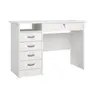 Schreibtisch - LB ca. 110x49 cm, Weiß