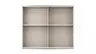 Schiebetürenschrank Loretto - B ca. 280 cm, Lack matt, Anthrazit