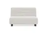  Faltsofa Easy - 2-Sitzer ohne Armlehne, ca. 140 cm inkl. Schlaffunktion, Stoff, Creme