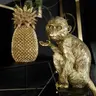 Deko-Figur- BHT ca. 32x109x21 cm, Goldfarben, Schwarz