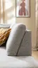Ecksofa Almyra - 2,5-Sitzer mit Ottomane rechts, inkl. Schlaffunktion und Bettkasten, Stoff, Silbergrau