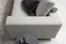 Ecksofa Cuneo Select - 2,5-Sitzer mit Ecke Rechts, Stoff, Sand