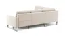 Ecksofa Anna - Ecke links mit 2,5-Sitzer inkl. Relaxfunktion (motorisch), Stoff, Beige