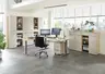 Büroschrank - B ca. 80 cm, Riva Eiche Nachbildung, Kaschmir