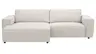 Ecksofa Lilaia - Chaise Longue XL mit 1,5-Sitzer XL rechts, Stoff, Kaschmir