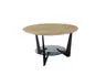 Couchtisch - LBH ca. 70x70x40 cm, Eiche massiv