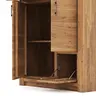 Highboard Farmingdale - Eiche massiv, natur geölt