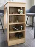 Bartisch - LB ca. 115x50 cm, Artisan Eiche Nachbildung, Schwarz