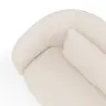 Sofa Karasu - 3-Sitzer, Stoff, Creme