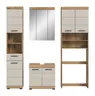 Spiegelschrank - B ca. 60 cm, Evoke Eiche Nachbildung