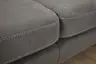 Sofa Arima  H - 2,5-Sitzer inkl. Sitzvorzug (motorisch) und Armlehnen verstellbar, Stoff, Dunkelbraun