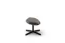 Hocker Helge - Stoff, Dunkelgrau