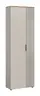 Garderobenschrank - B ca. 60 cm, Kaschmir, Evoke Eiche Nachbildung