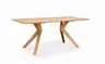 Esstisch - LB ca. 160x90 cm, Wildeiche massiv