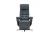 TV Sessel - Größe L, Relaxfunktion, Kopfteil vertellbar, Leder, Blau