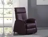 Fernsehsessel EM Bremen - Relaxfunktion (1-motorisch), Leder, Burgund
